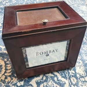 Bombay Wooden Photo Box